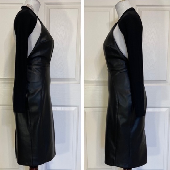 ✨ SOLD ✨ House of CB Kiasu Vegan Leather dress - Picture 4 of 8